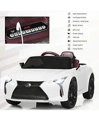 Mecale Kids Ride Lexus LC500 Licensed Remote Control Electric Vehicle