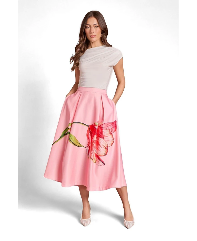 Coast Women's Satin Midi Skirt
