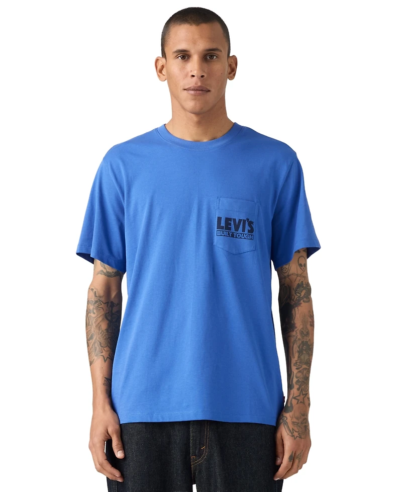 Levi's Men's Chest Pocket Logo Regular-Fit T-Shirt