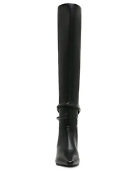 Madden Girl Women's Elite Block Heel Over The Knee Slouch Boots