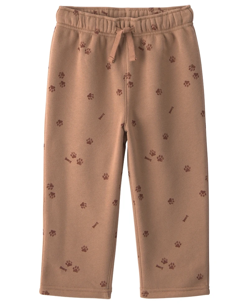 Carter's Toddler Boys' 2T-5T My Best Buddy' Dog Fleece Sweatshirt and Pants, 2-Piece Set