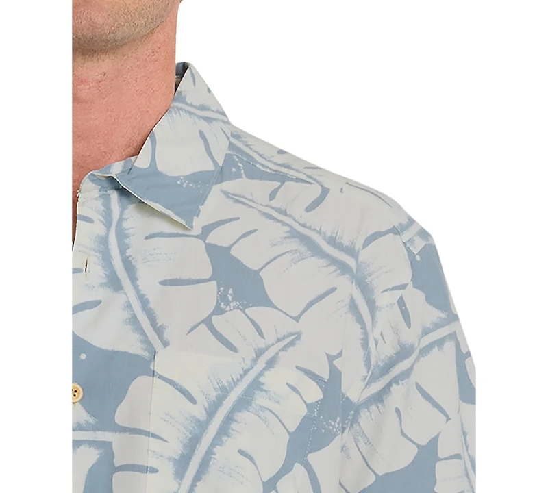 Quiksilver Waterman Men's Fronds Short-Sleeve Shirt