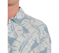 Quiksilver Waterman Men's Fronds Short-Sleeve Shirt