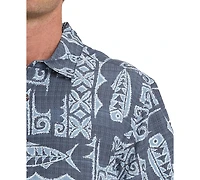 Quiksilver Waterman Men's Pescadero Short-Sleeve Shirt