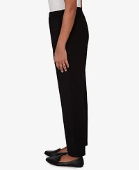 Alfred Dunner Petite Soft Crepe Pull-On Pants