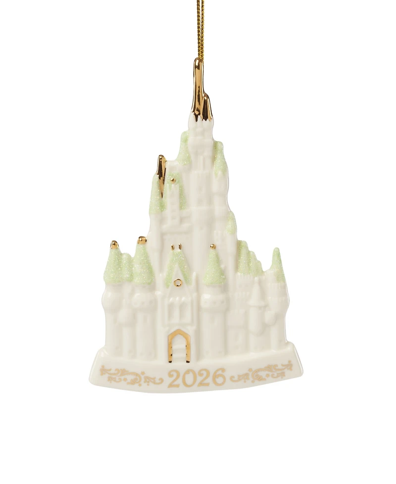 Lenox 2026 Dated Cinderella's Castle Ornament