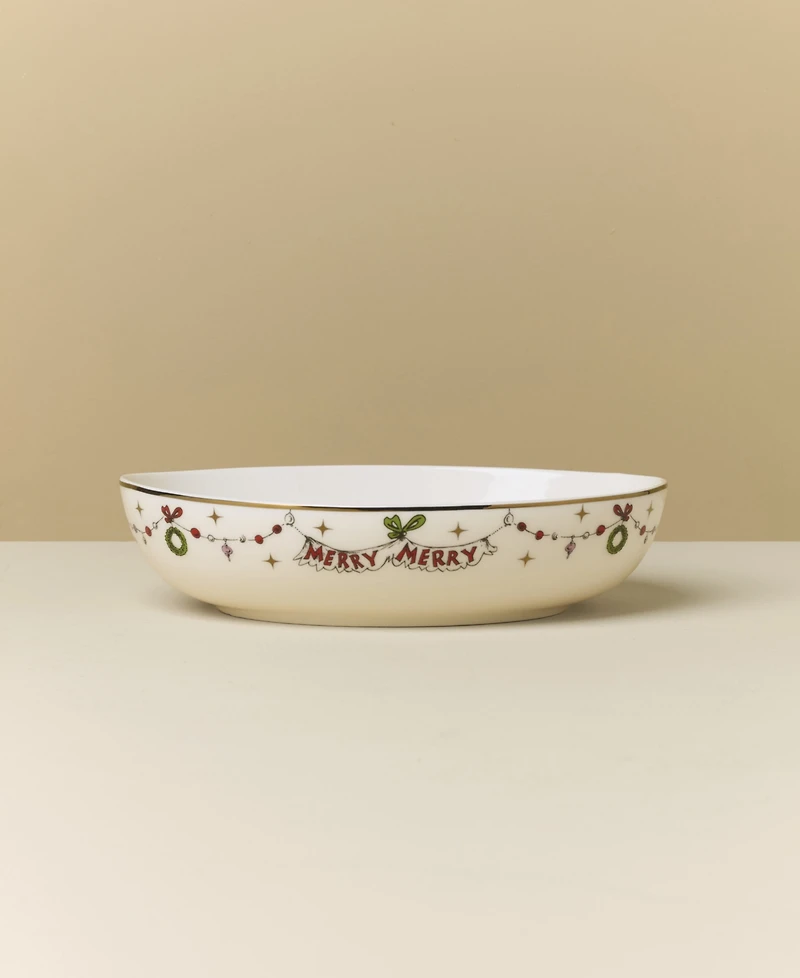 Lenox Merry Grinchmas Oval Serving Bowl