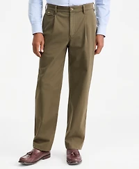 Club Room Men's Relaxed-Fit Pleated Chinos, Macy's Exclusive