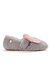 Dearfoams Women's Maryanne Luxe Teddy Maryjane