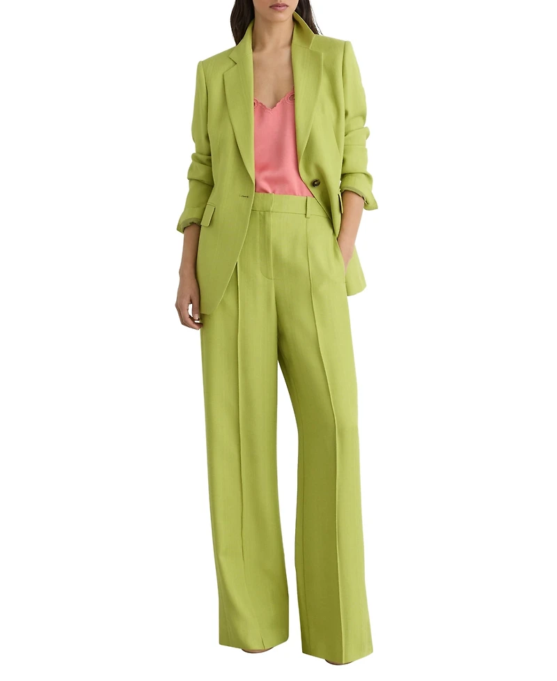 Reiss Women's Jodie Wide-Leg Suit Pants