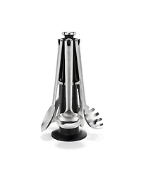 Joseph Joseph Elevate Steel 5-Piece Utensil Set with Carousel