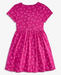 Epic Threads Girls' Xs-xl Heart Toss Printed Cotton Dress, Macy's Exclusive