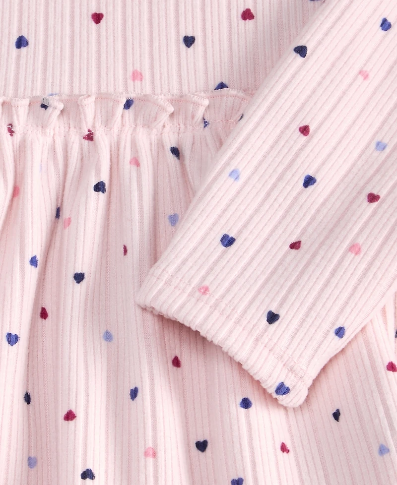 Epic Threads Girls' Xs-xl Star Heart Brushed Rib Top & Pants, 2-Piece Set, Macy's Exclusive