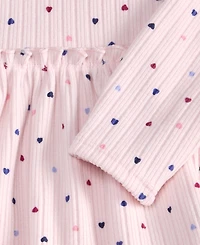 Epic Threads Girls' Xs-xl Star Heart Brushed Rib Top & Pants, 2-Piece Set, Macy's Exclusive