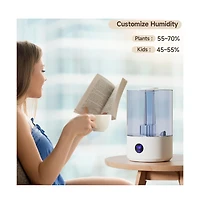 Topteng 2.1 Gal Humidifier with Remote, Uv-c Sterilization, 44H Runtime & 20dB Sleep Mode