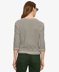 Sanctuary Women's 3/4-Length Sleeve Crewneck T-Shirt