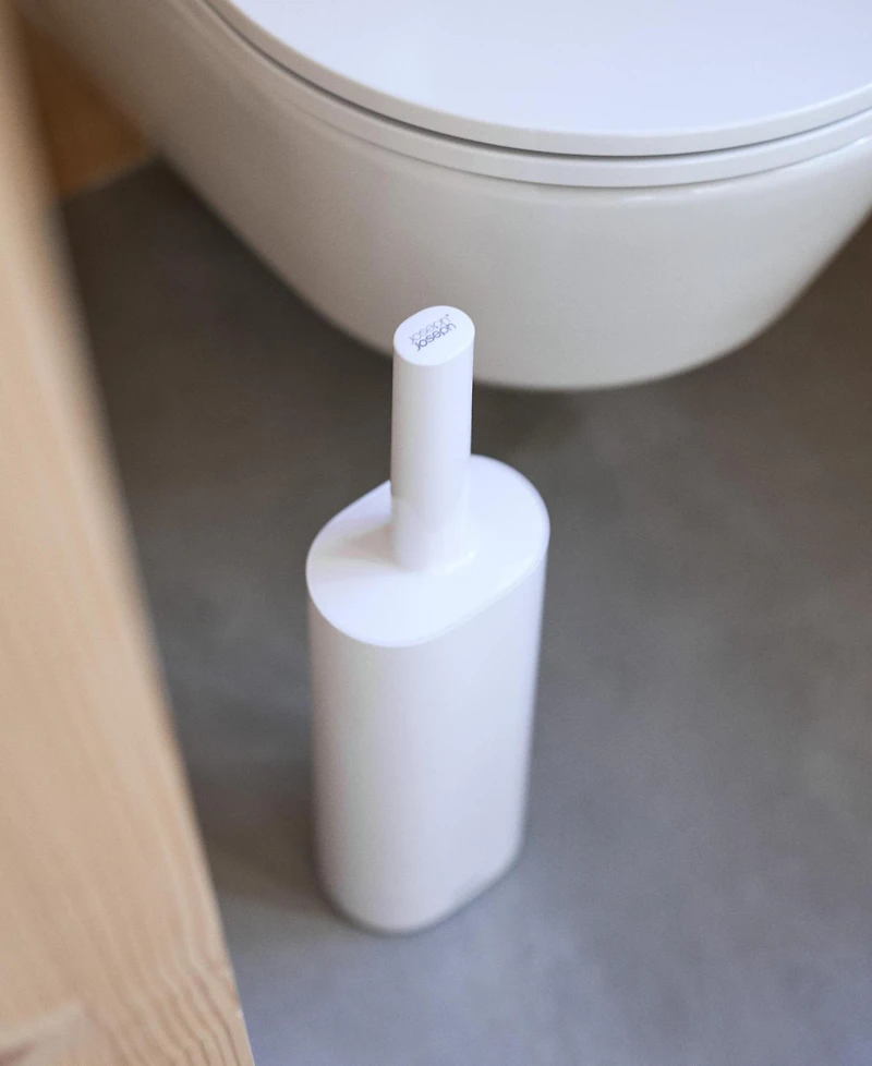 Joseph Joseph 2-Piece Flex TriBlade Toilet Brush & Holder Set