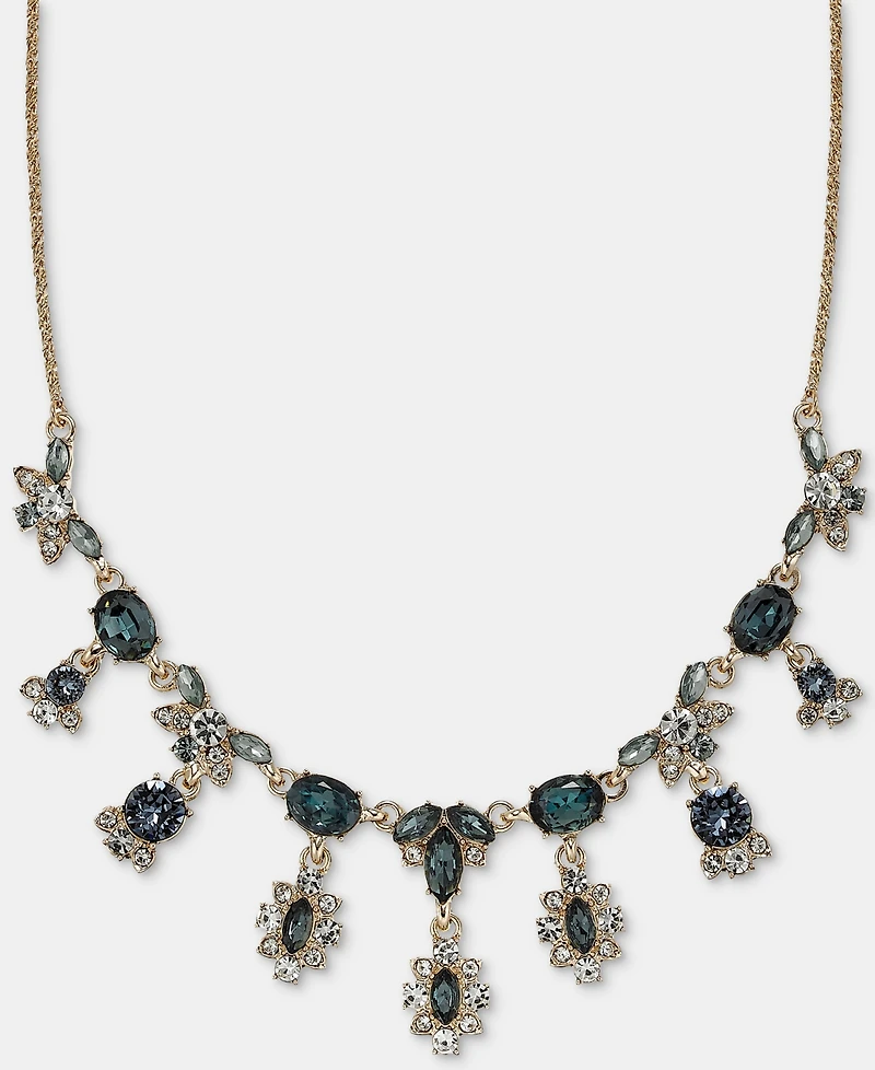 Marchesa Stone Shaky Statement Necklace, 16" + 3" extender