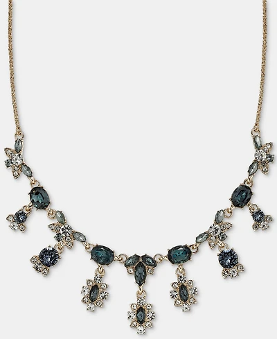 Marchesa Stone Shaky Statement Necklace, 16" + 3" extender