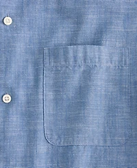 Club Room Men's Cotton Chambray Short-Sleeve Camp Shirt, Macy's Exclusive