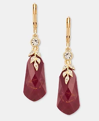 lonna & lilly Pave Stone Drop Earrings