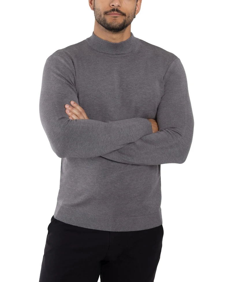 Xray Big & Tall Mock Neck Sweater