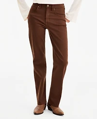 Liverpool Los Angeles Women's Kennedy Straight-Leg Comfort Waist Jeans