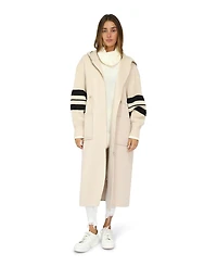 Belle & Bloom Women's Cool Kid Hooded Coatigan