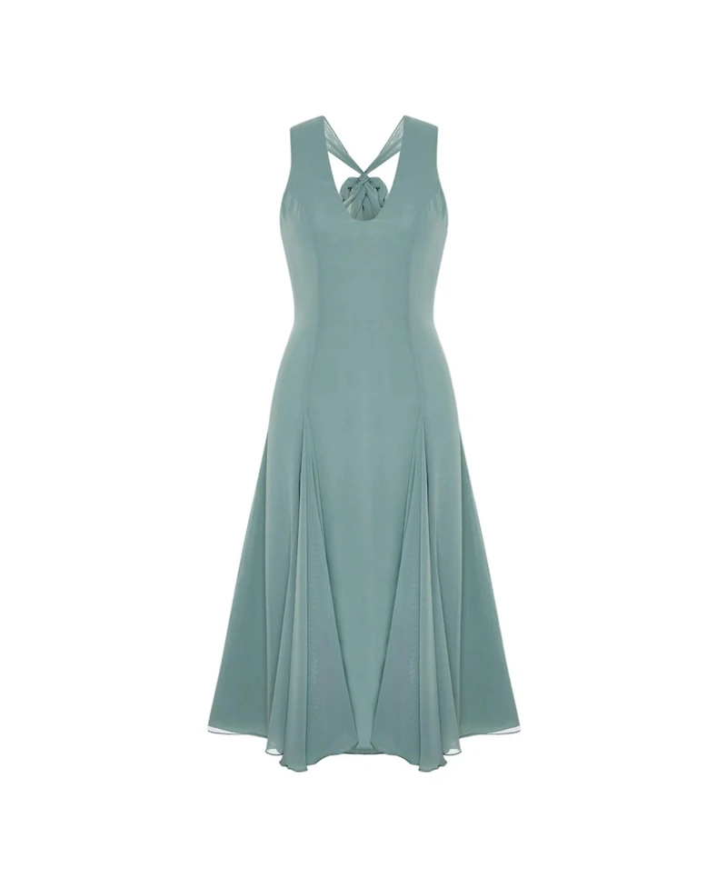 Pcfg Women's The Party Edit Silk Midi Dress