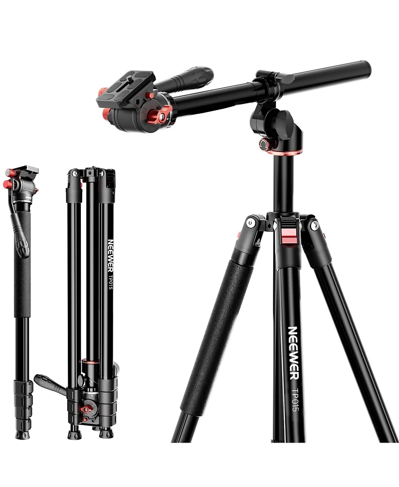 Neewer TP015 Camera Tripod with 75.4 Inch, 17.6 lb