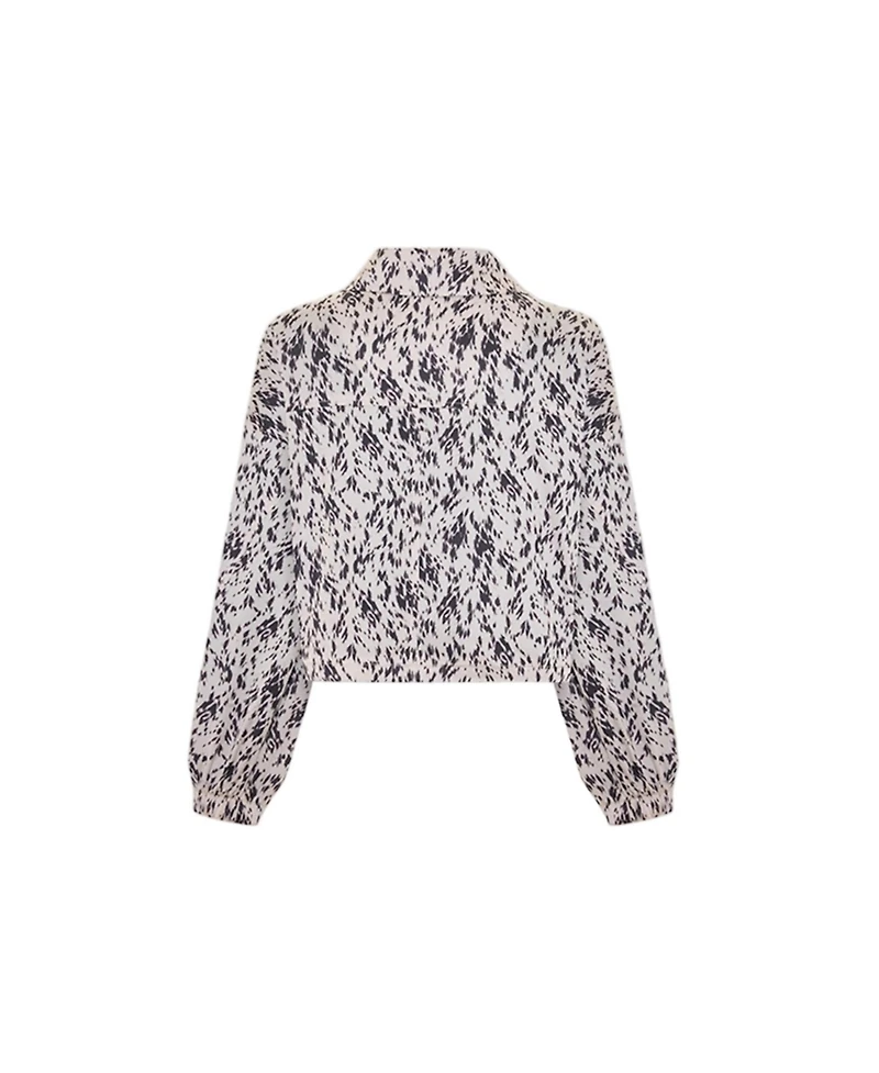 Pcfg Women's The Party Edit Satin Cropped Bomber Jacket