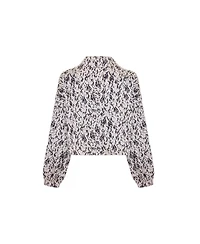 Pcfg Women's The Party Edit Satin Cropped Bomber Jacket
