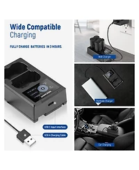 Neewer Np-W235 Camera Battery and Charging Accessory with 2400mAh for Fujifilm X-T5 X-T4 Gfx 100S X-H2S X-S20 Gfx