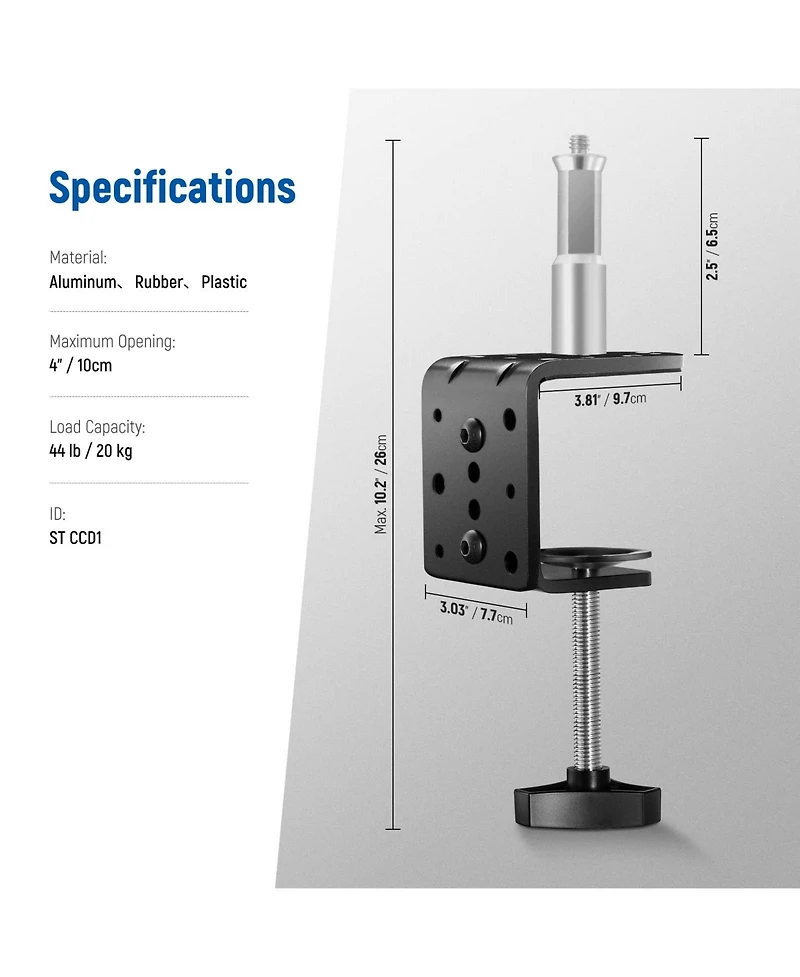 Neewer St-CCD1 Ring Light with 44lb, 20kg