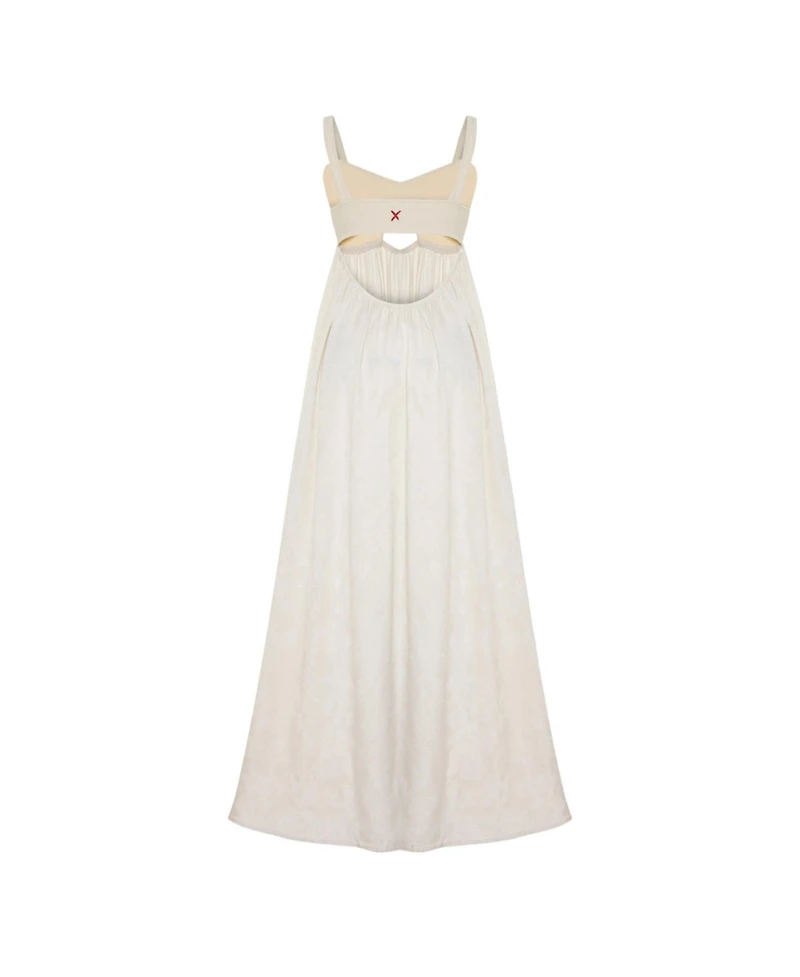 Pcfg Women's Daydreamers Strappy Maxi Dress With Knit Top