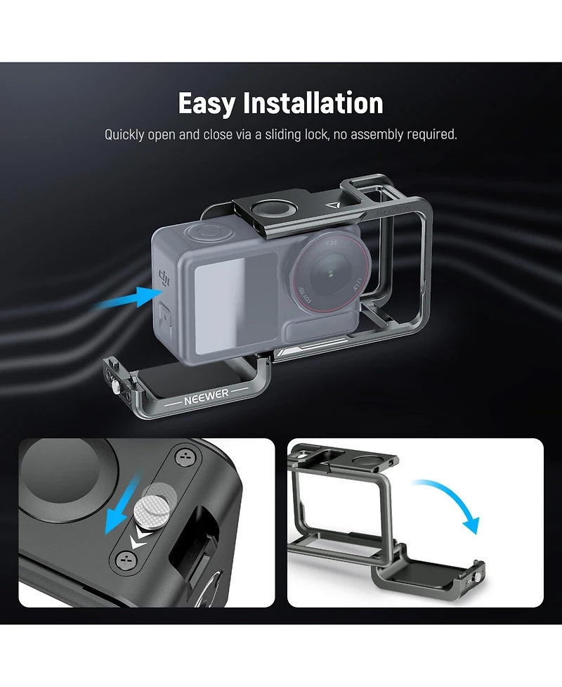 Neewer AC014 Camera Mounting Accessory for select Dji Osmo Action models