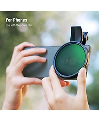 Neewer Fl-B21 Camera Lens Accessory with ND2-32 for Android Samsung Galaxy S25 Ultra Google Pixel Huawei