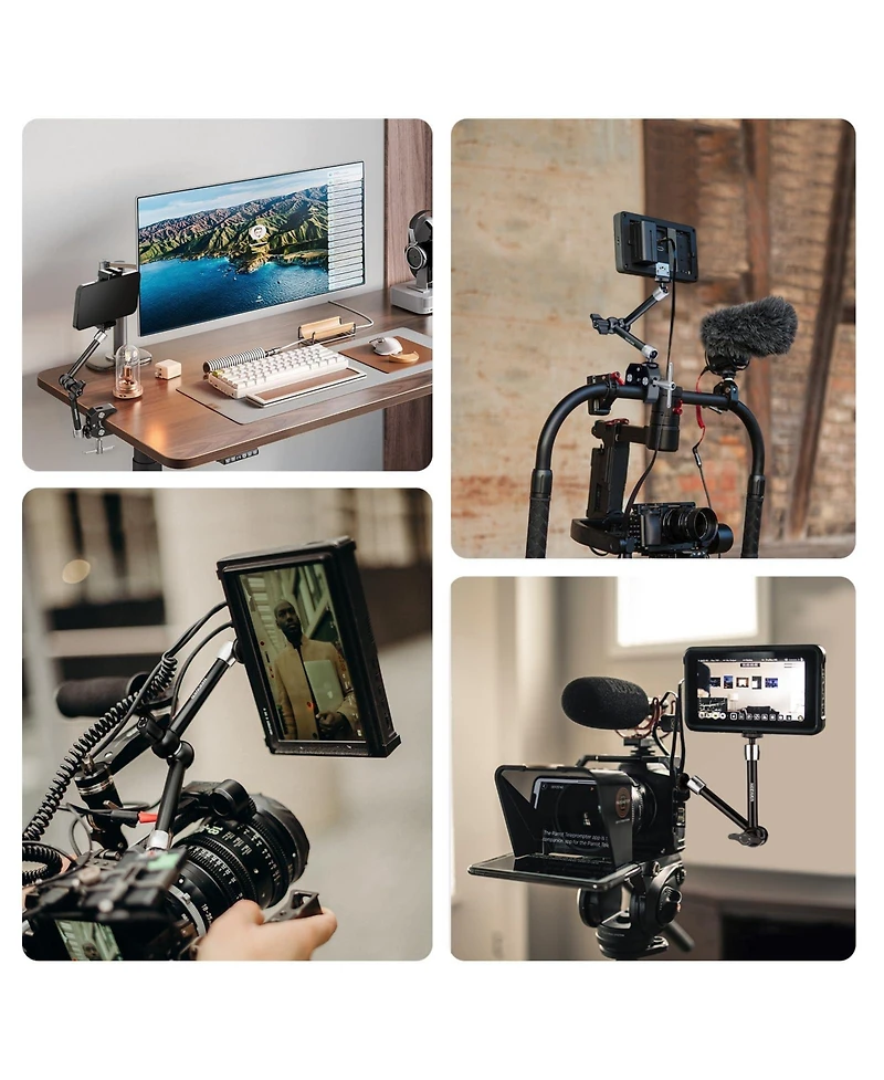 Neewer ST25C Camera Mounting Accessory with 25cm, 4.4lb, 2kg for SmallRig Camera Cage