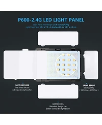 Neewer Led Video Light with Cri 96, Bi-Color