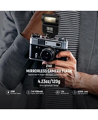 Neewer Z140 Camera Flash with 16Ws, 1200mAh for select Canon, Nikon and Sony cameras