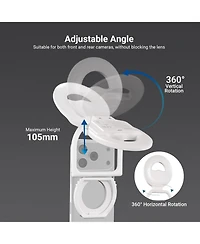 Neewer N35 Ring Light with 4W, 800mAh, CRI80 for select iPhone models