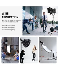 Neewer ST240SS Photography Light Stand with 7.9ft, 240cm, 77lb