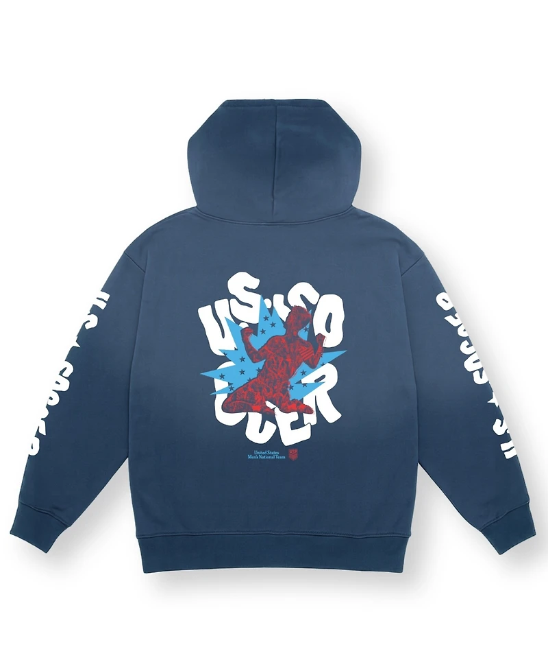 Uscape Apparel Men's and Women's Navy Usmnt Oversized Celebrate Hoodie