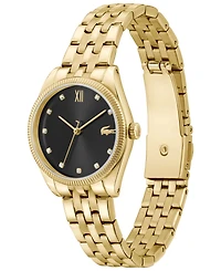 Lacoste Women's Quartz Parisienne Gold-Tone Stainless Steel Bracelet Watch 30mm