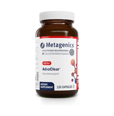 Metagenics AdvaClear - Daily Detox Support with B Vitamins, Zinc and Pantothenic Acid - Supports Liver and Immune Health