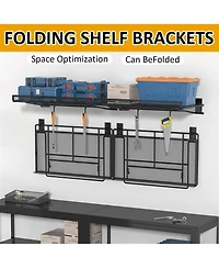 Xdovet Wall Mounted Storage Shelves 4 Pack
