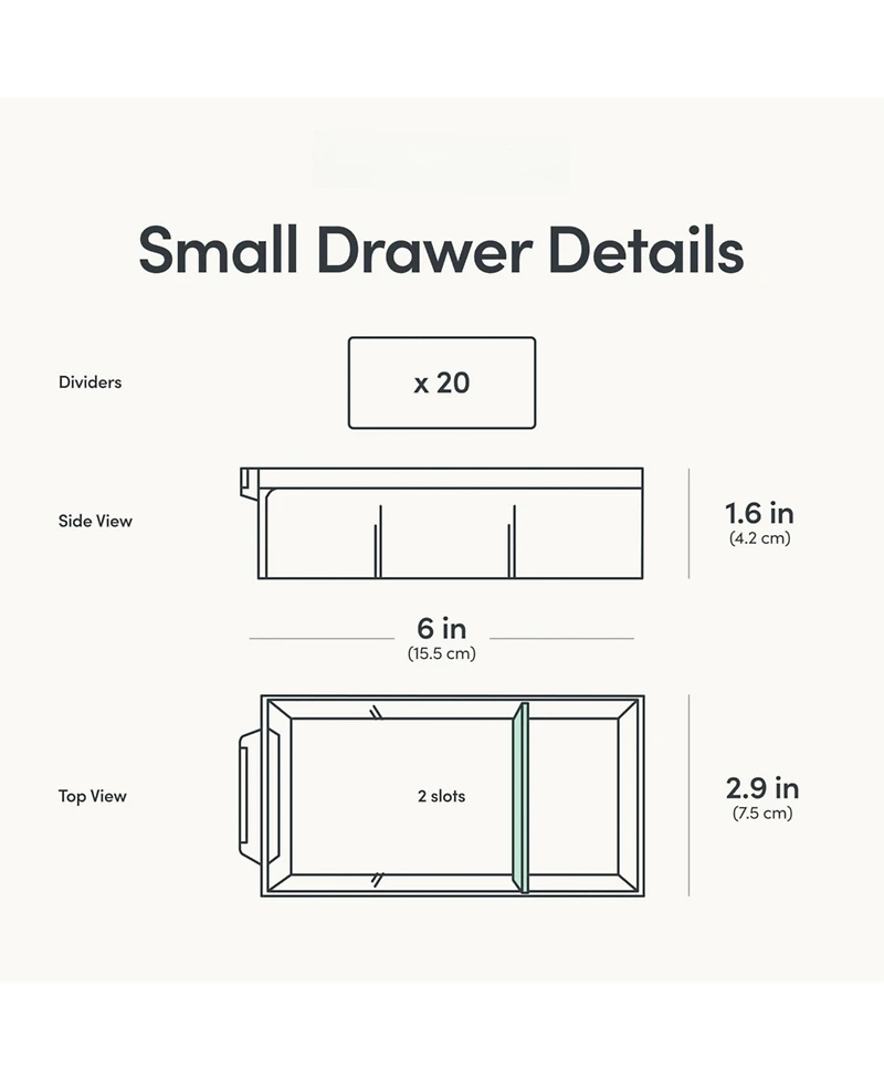 Xdovet Drawer Cabinet Stackable Organizer Hardware Beads Bricks Office Craft