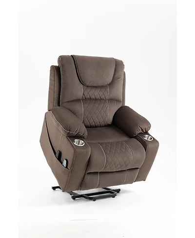 Clihome Lounge chair lift chair relax sofa chair sitting room furniture sitting room power supply elderly electric lounge chair