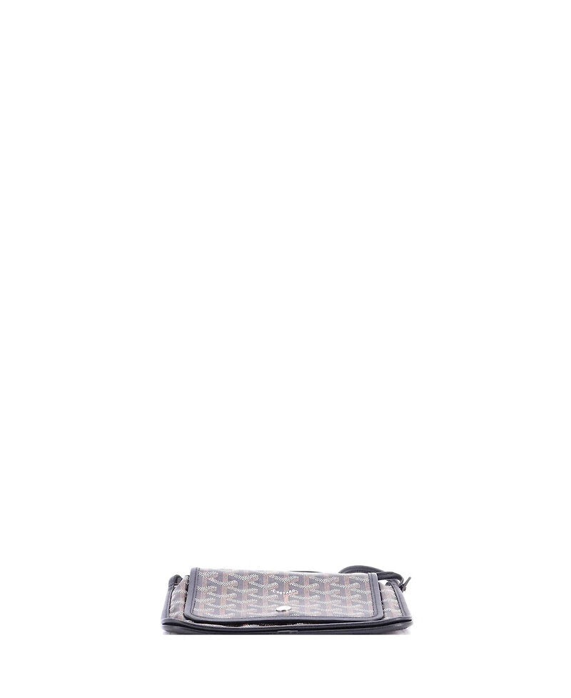 Pre-Owned Goyard Plumet Clutch Wallet Coated Canvas