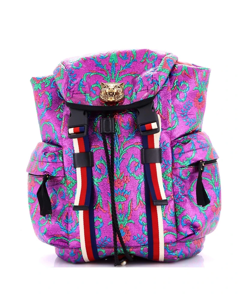Pre-Owned Gucci Techpack Backpack Brocade